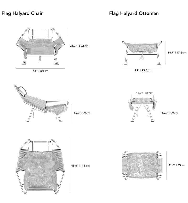 Norwich Lounge Chair Dimensions Diagram
